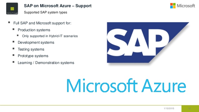 微软拟与企业软件提供商SAP签署云合作协议，抗衡亚马逊
