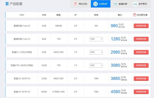 影响香港服务器租用价格的因素