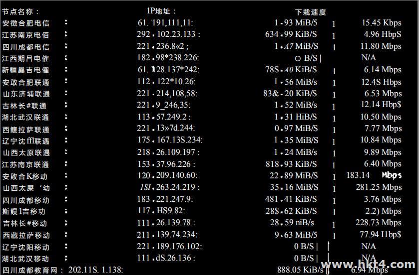 香港vps下载速度