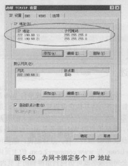 配置基于多个IP地址的虚拟主机