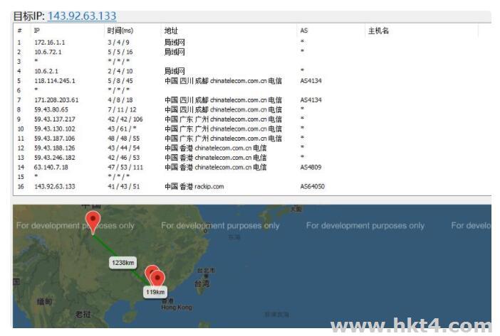 精品CN2 BGP3网回国一手香港服务器：