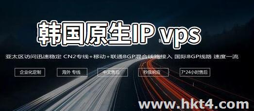 韩国原生IP vps